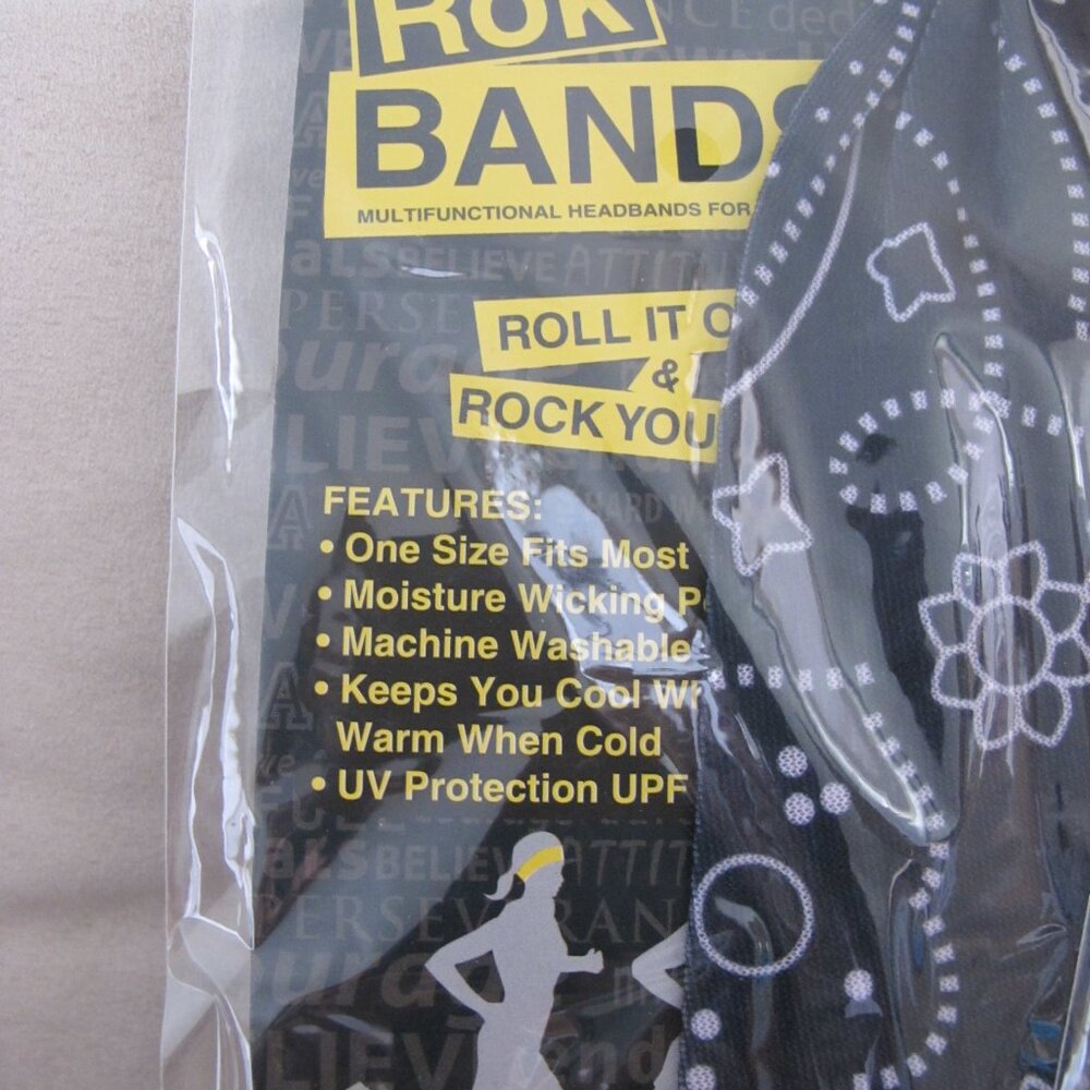 New - Rok Band Multipurpose Buff - Paisley Black - Picture 2 of 13
